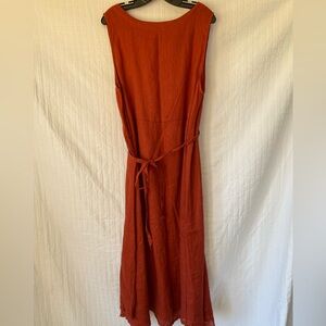 CP Shades REDWOOD Linen Madalena Maxi  Dress